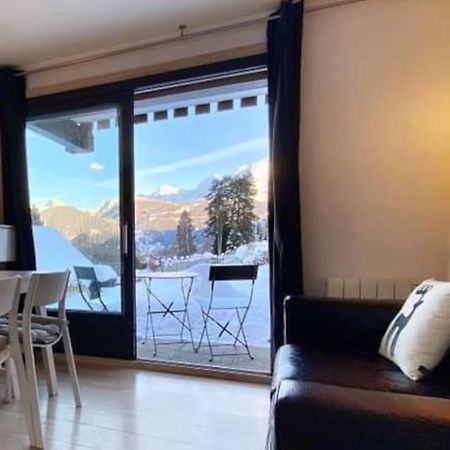 꽁블루 La Marmotte: Vue Mont Blanc, Terrasse, Parking 아파트 외부 사진